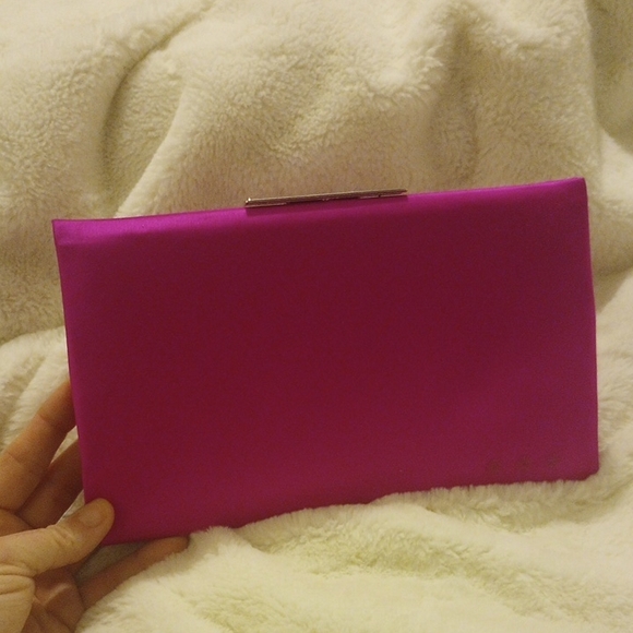 Kate Spade Pink Clutch Bag With Matching Coin Purse, NWT
